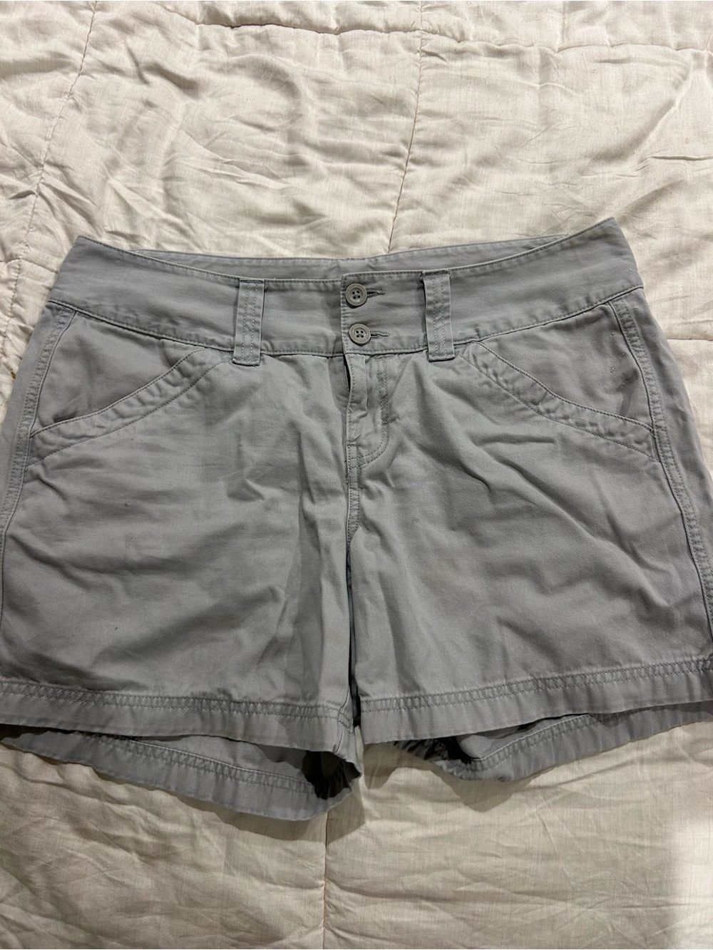 The North Face Light Gray Women's Casual Shorts